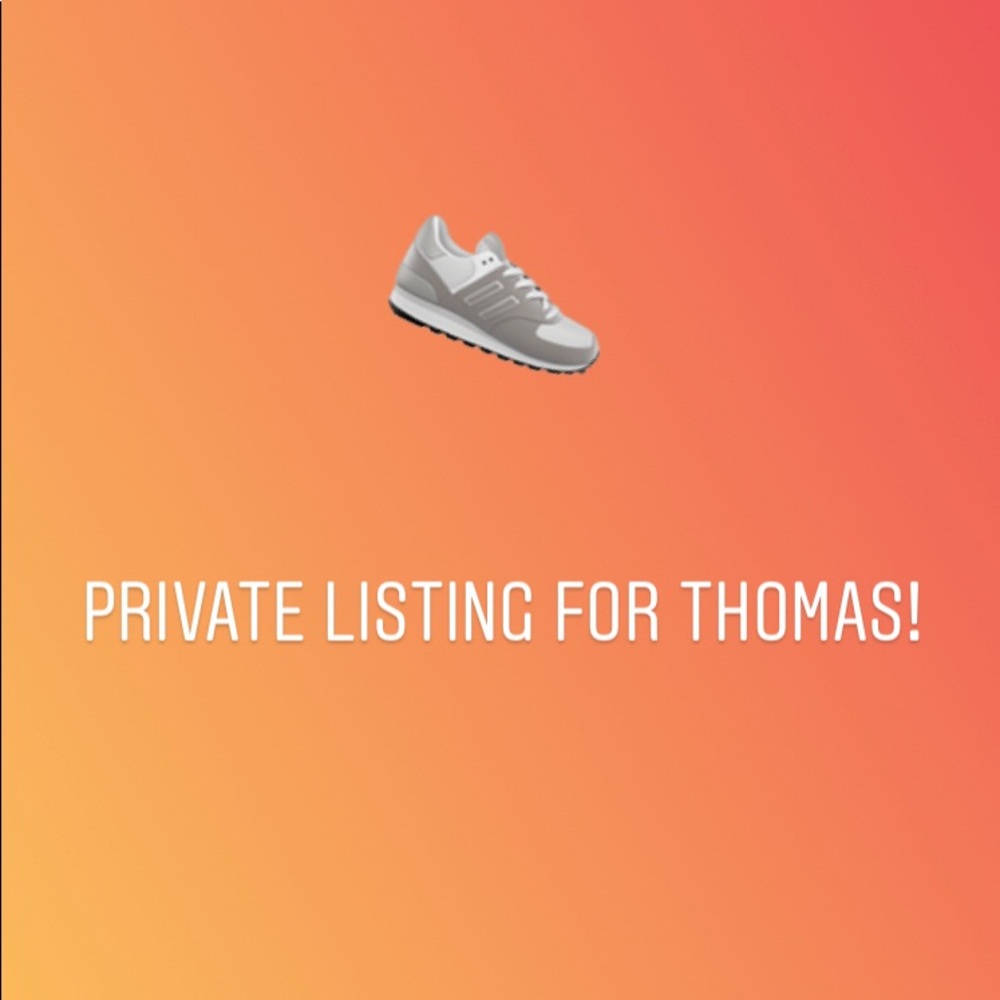 Shoes for Thomas